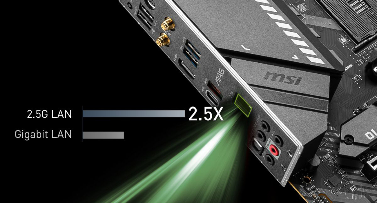 MSI MAG X570S TOMAHAWK MAX WIFI AM4 ATX AMD Motherboard